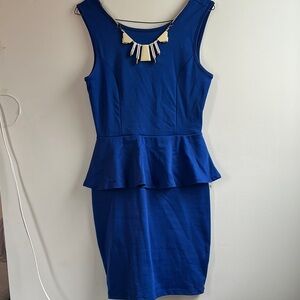 Love J Peplum Mini Dress